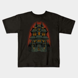 HAUNTED HOUSE Kids T-Shirt